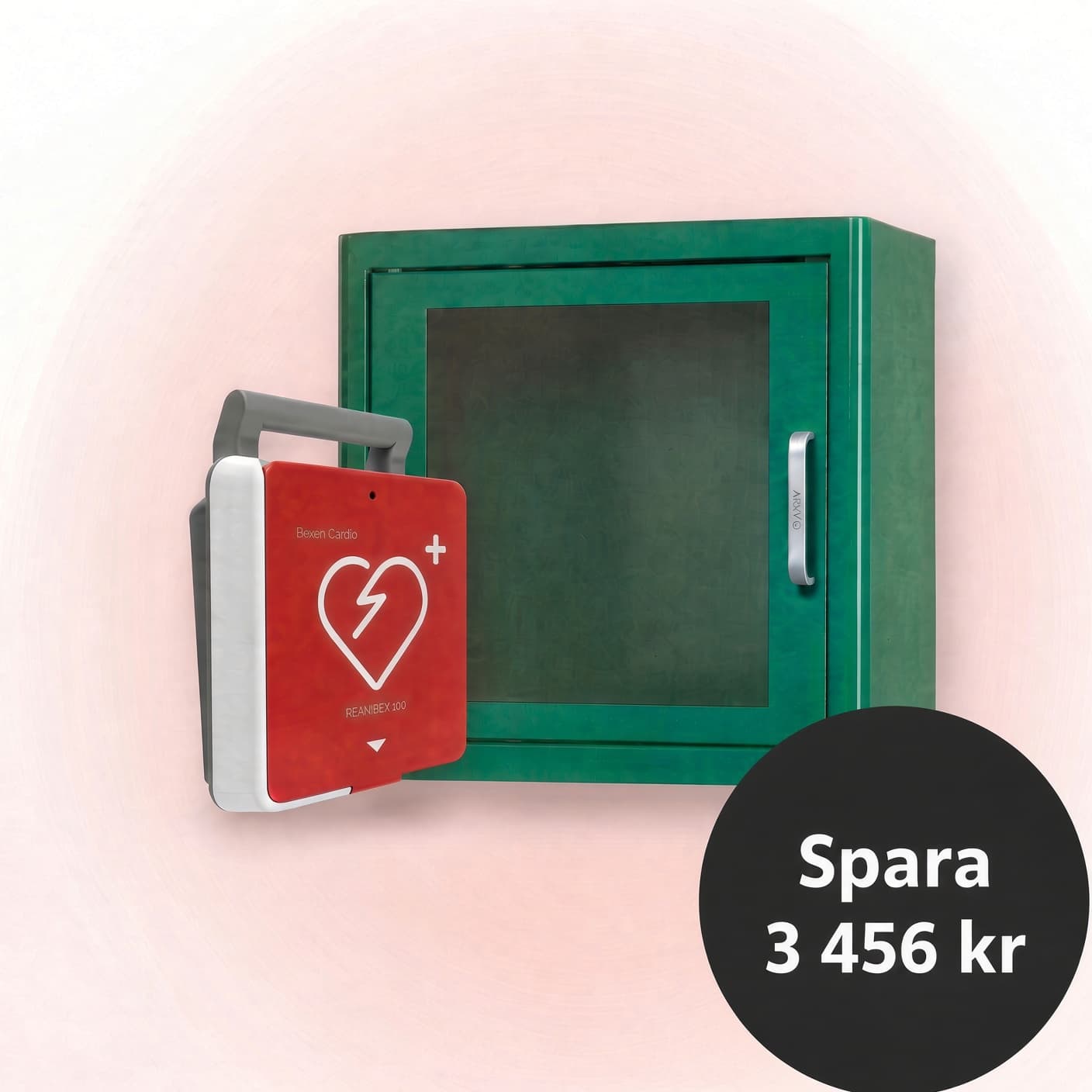 Erbjudande - Hjärtstartare & Skåp ❤️