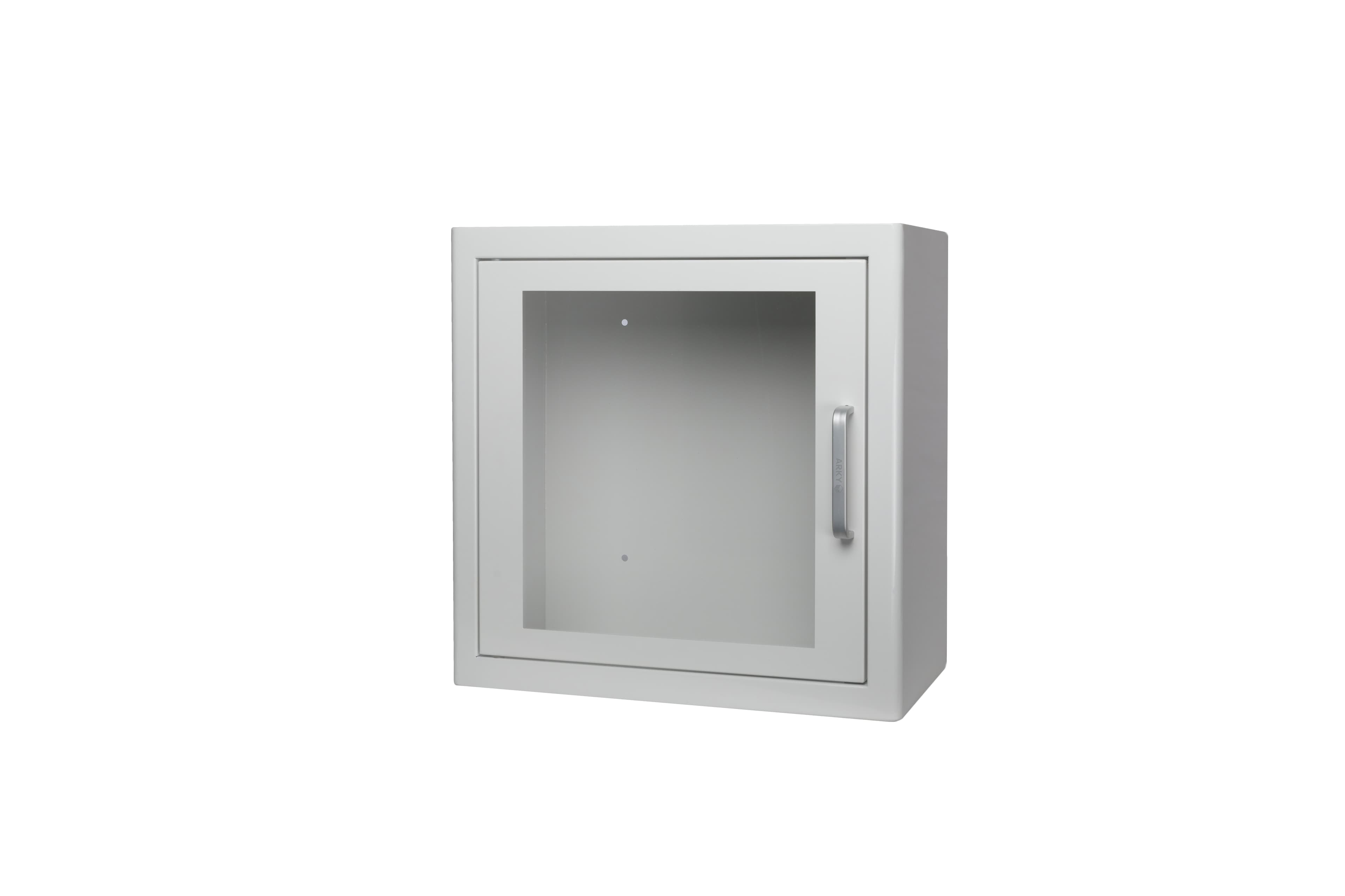Väggskåp ARKY white metal indoor cabinet (Larm)