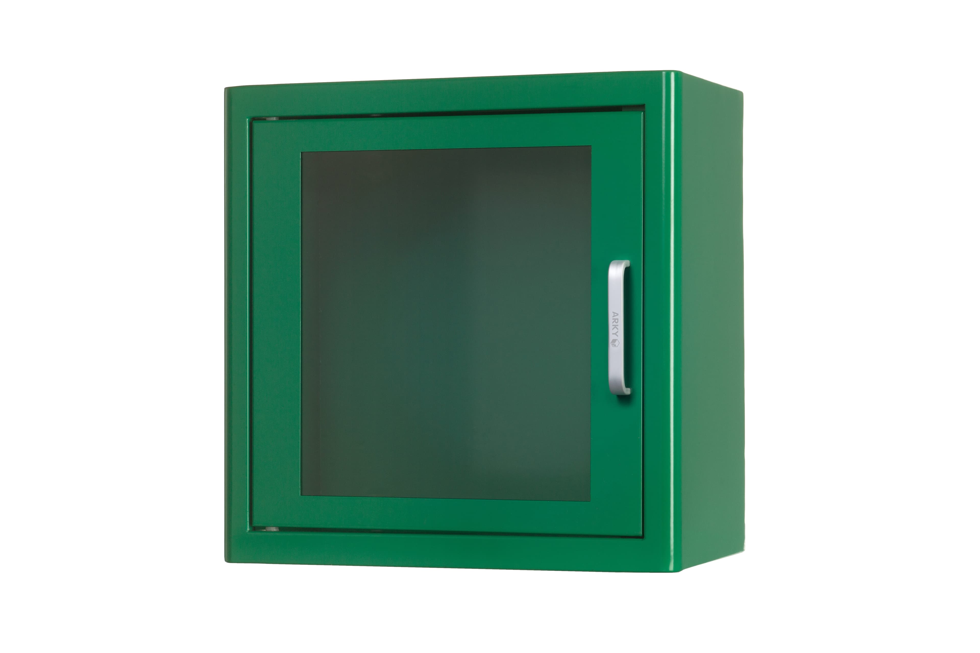 Väggskåp ARKY green metal indoor cabinet (Larm)